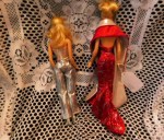 BARBIES RED SILVER BK